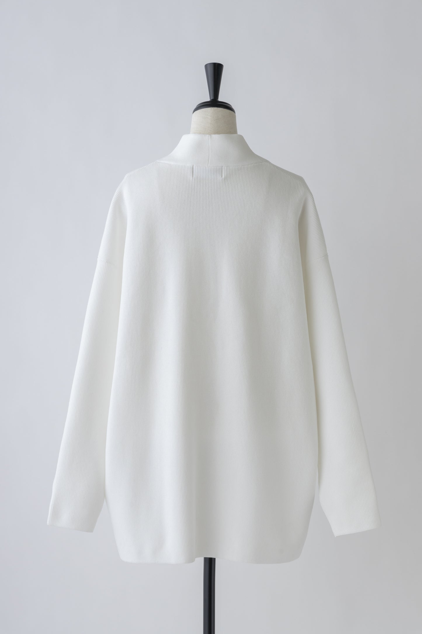 Elasticardigan Knit-WHITE