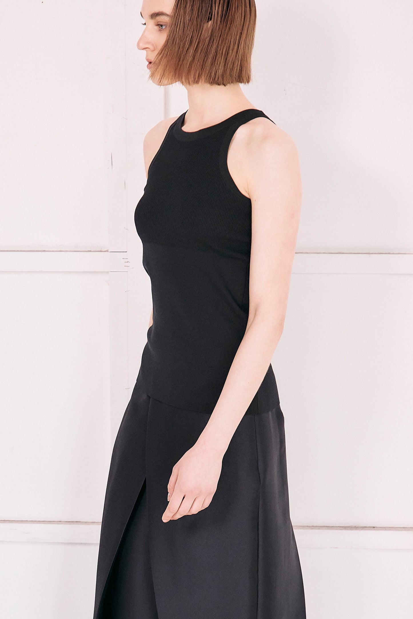 American sleeve tank top knit