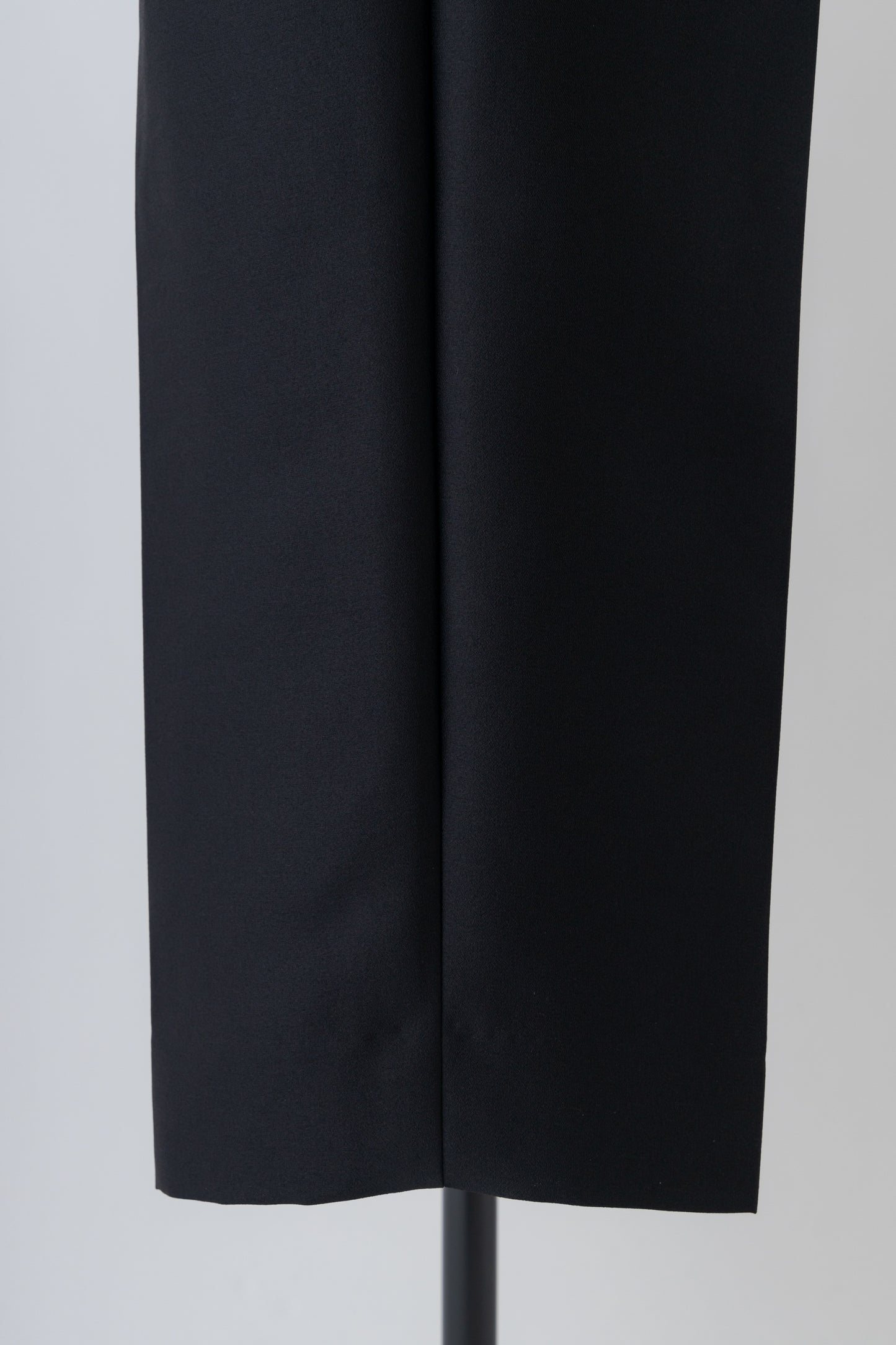 Silkey sheer Pants-BLACK