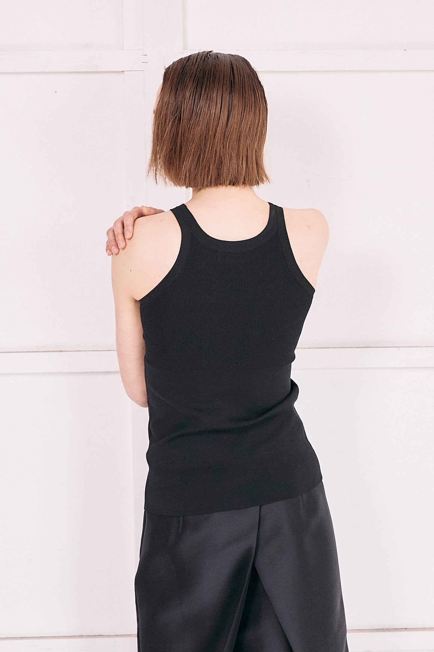 American sleeve tank top knit