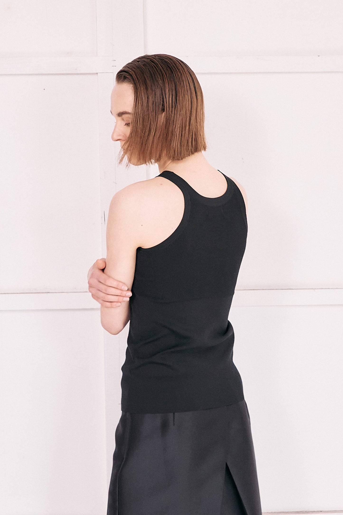 American sleeve tank top knit