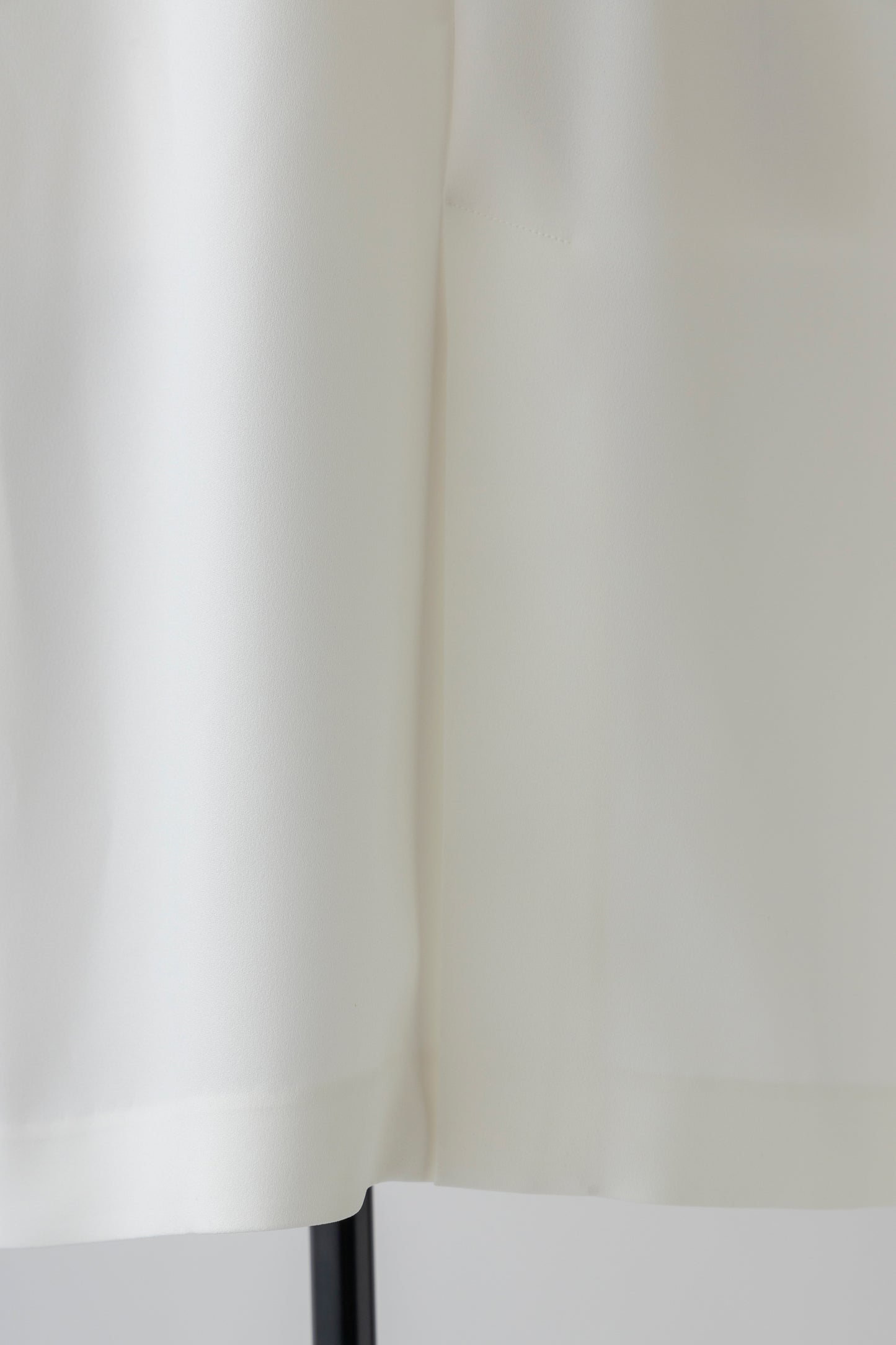Slit Sleeves V-neck Jacket-WHITE