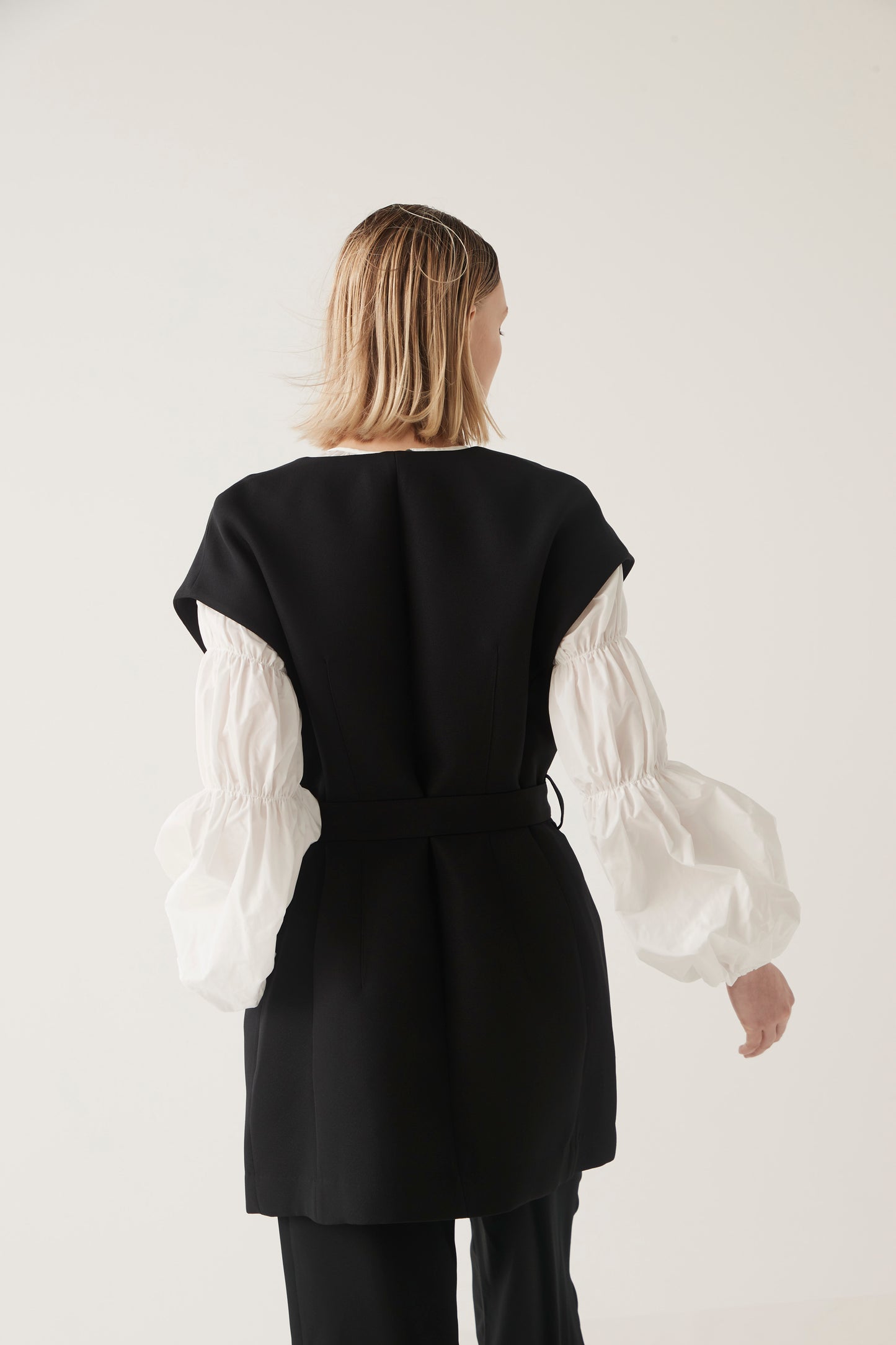 Raglan Tripleapuff Sleeve Blouse