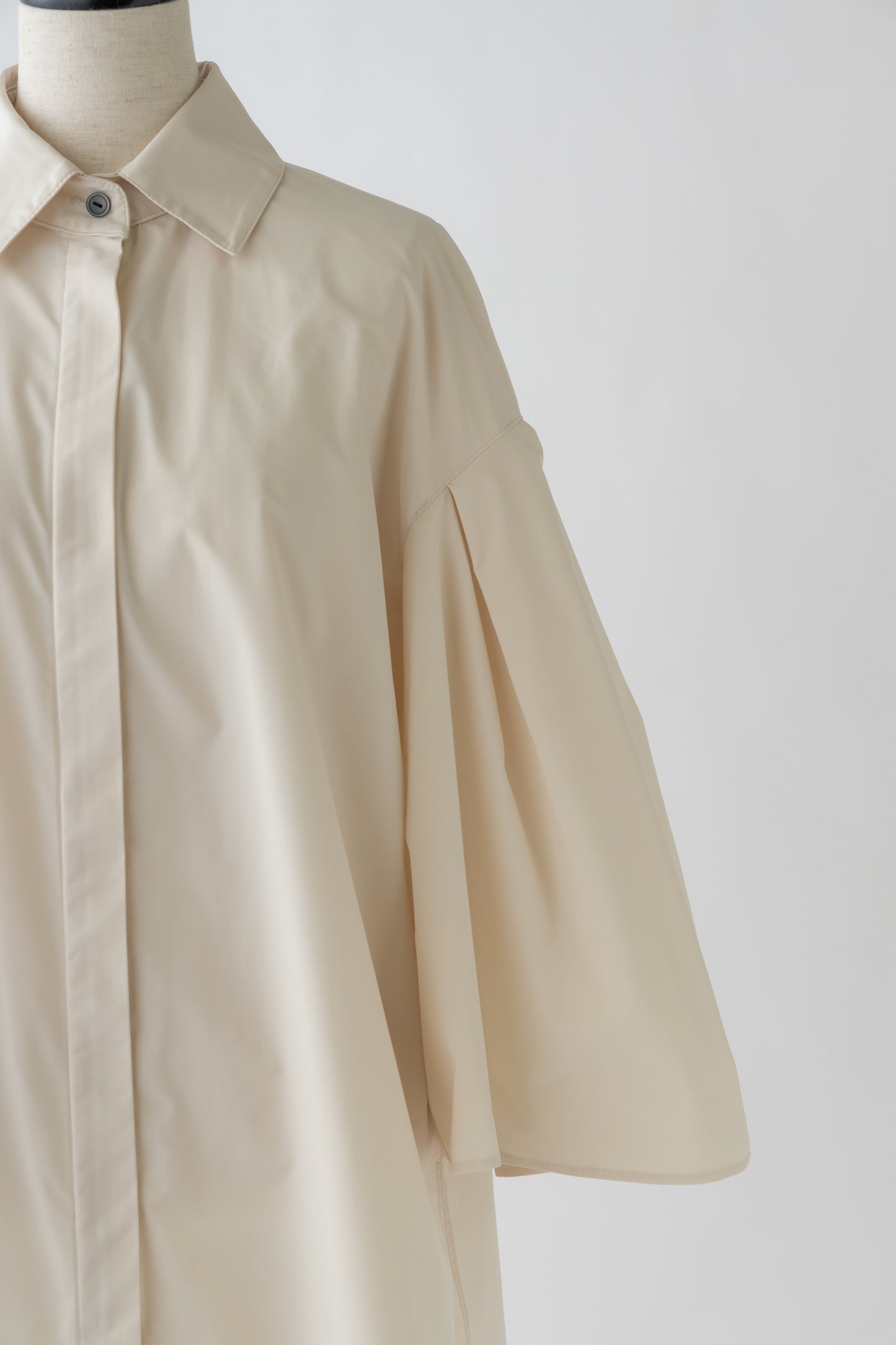 Half Sleeve Tucked Blouse