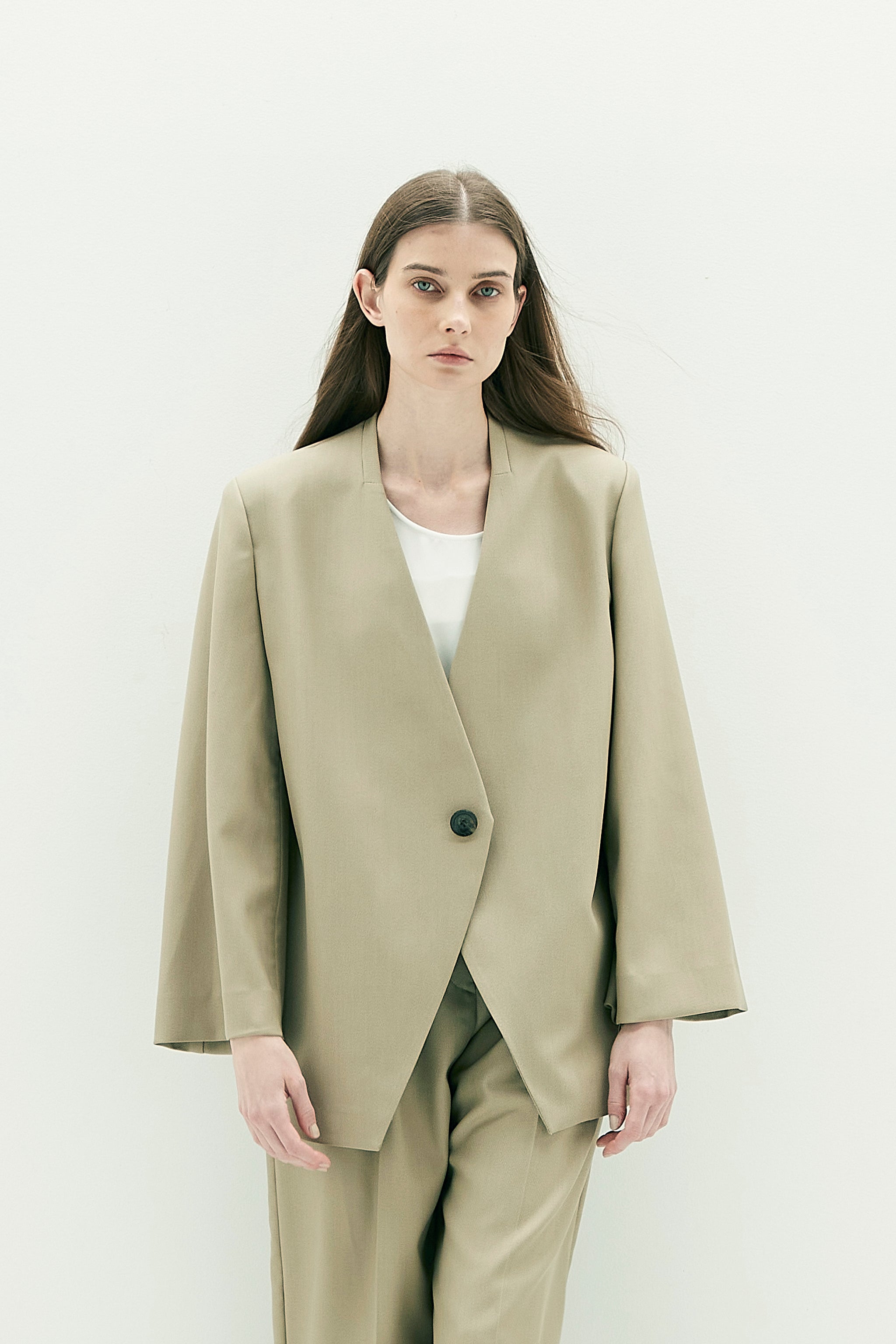 Collarless Jacket – SETENS