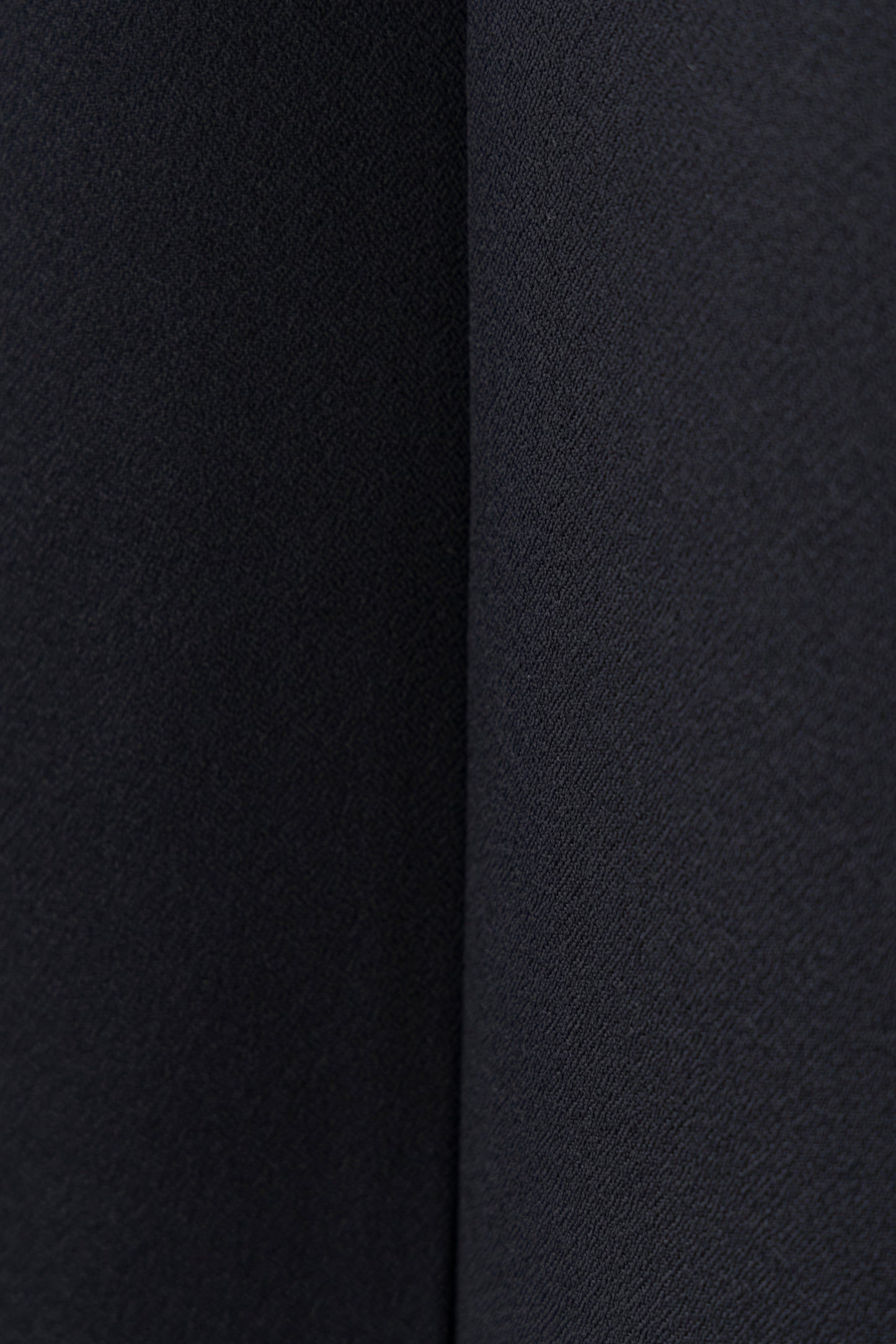 Sleeve less Long Jilet-BLACK